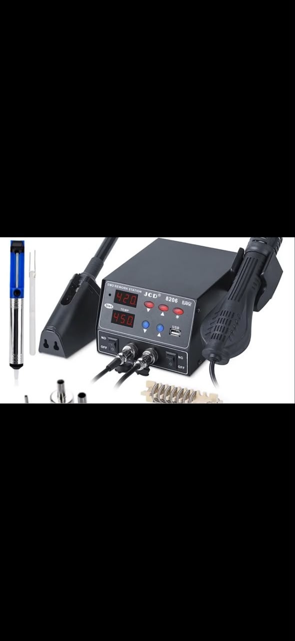 JCD 8206 2-in-1 SMD Rework Station