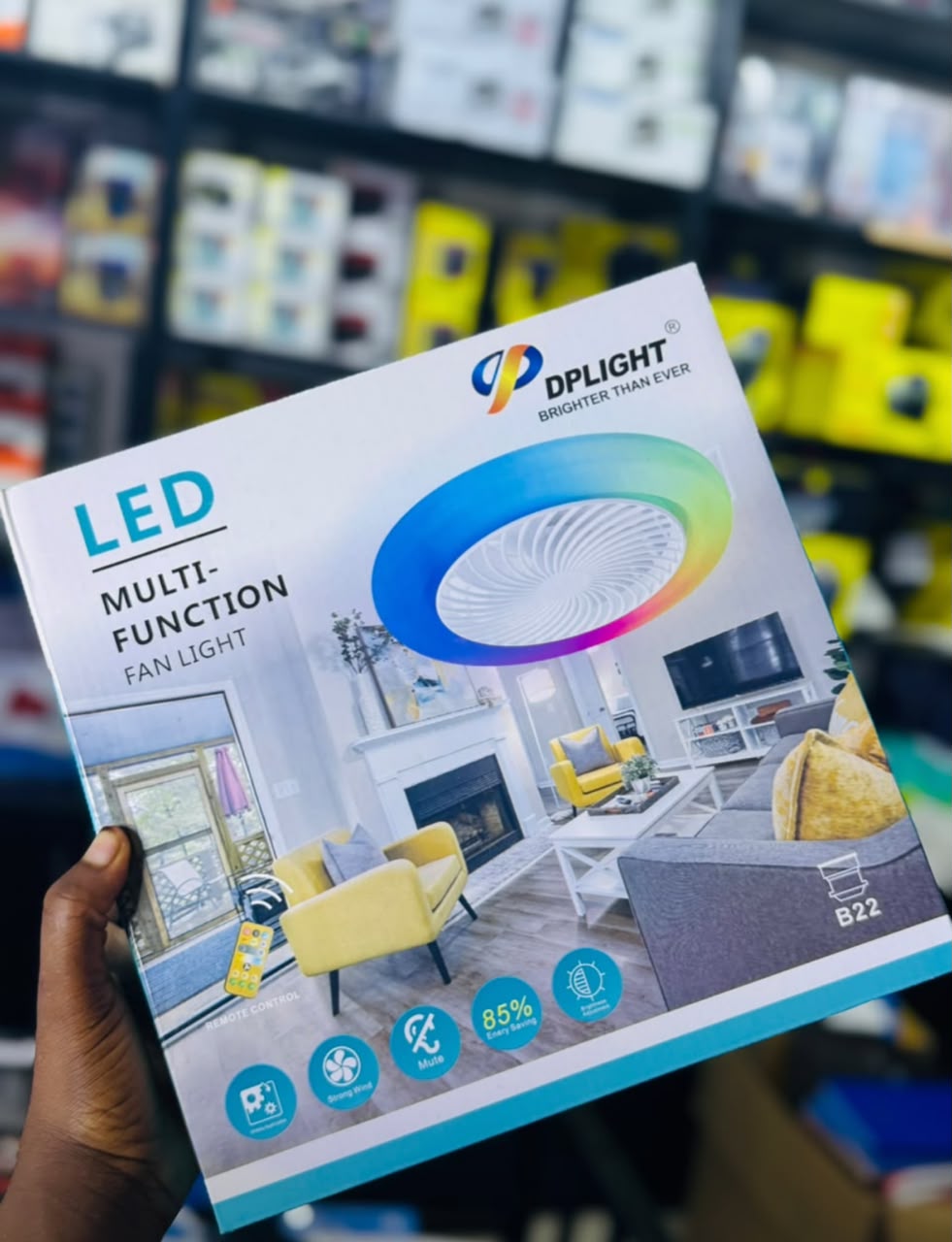DPLight LED Multi-Function Fan Light