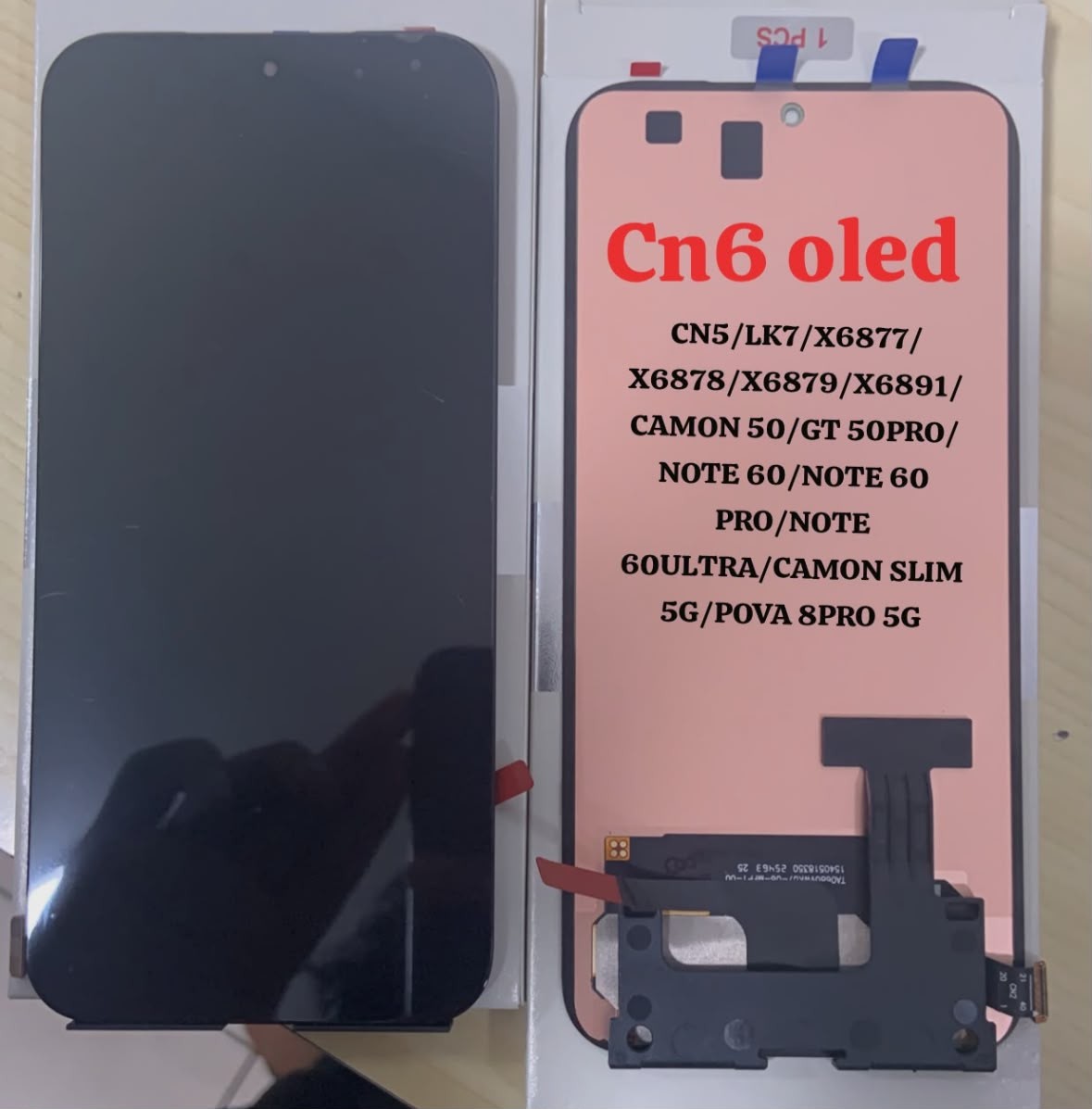 Tecno CN6 Screen Assembly (OLED)