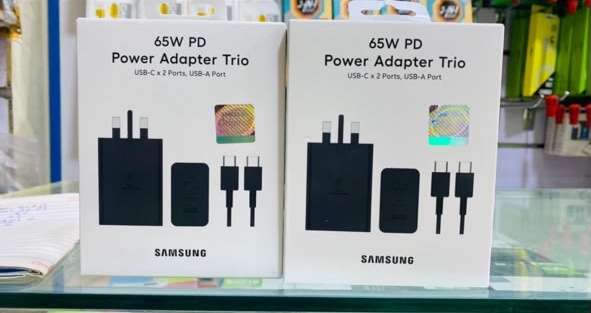 Samsung 65W PD Power Adapter Trio