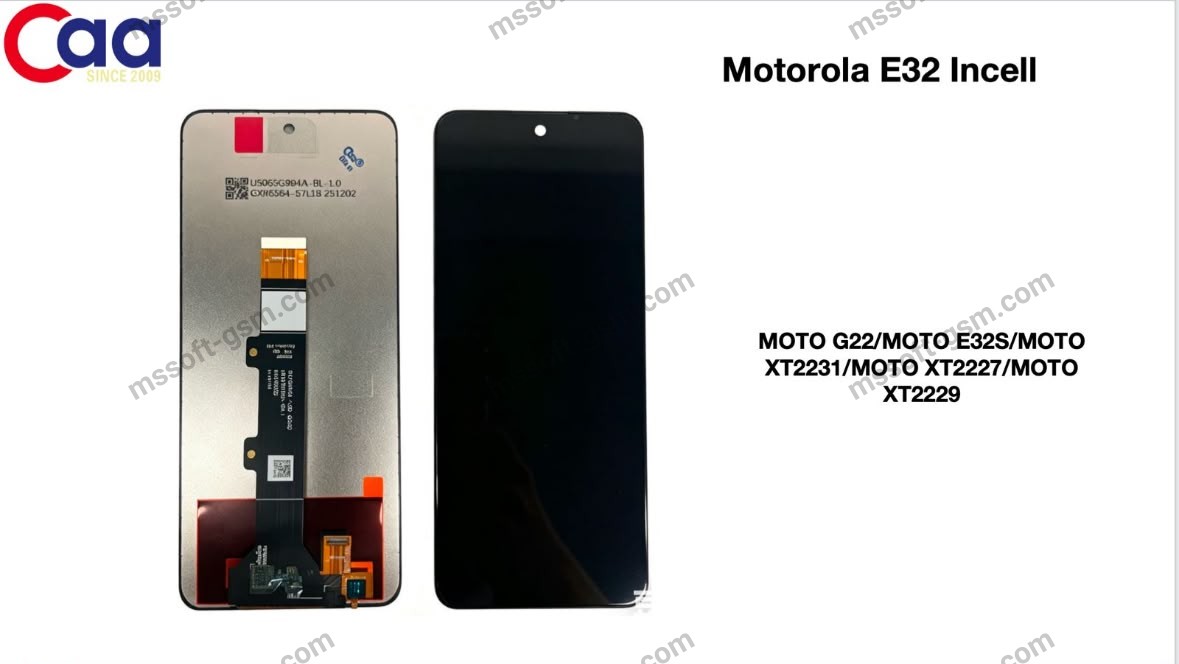Motorola E32 Incell Screen