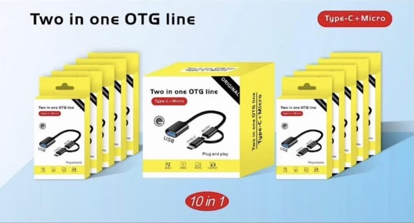 Two in One OTG Line Type-C Micro
