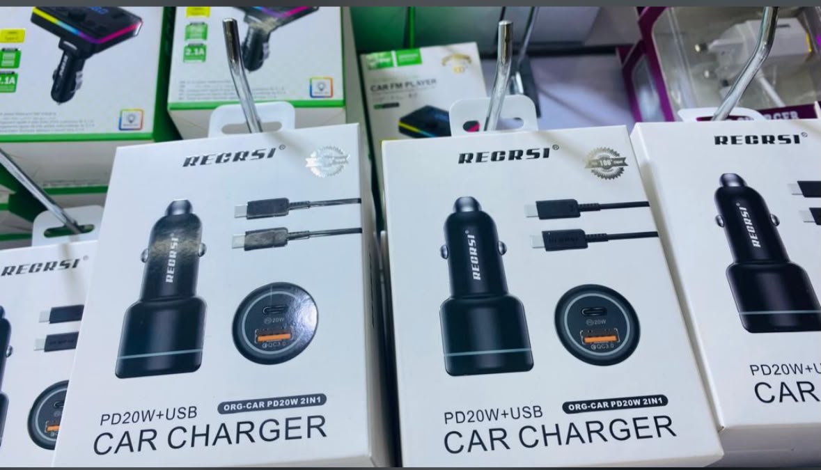 Recrsi PD20W + USB Car Charger