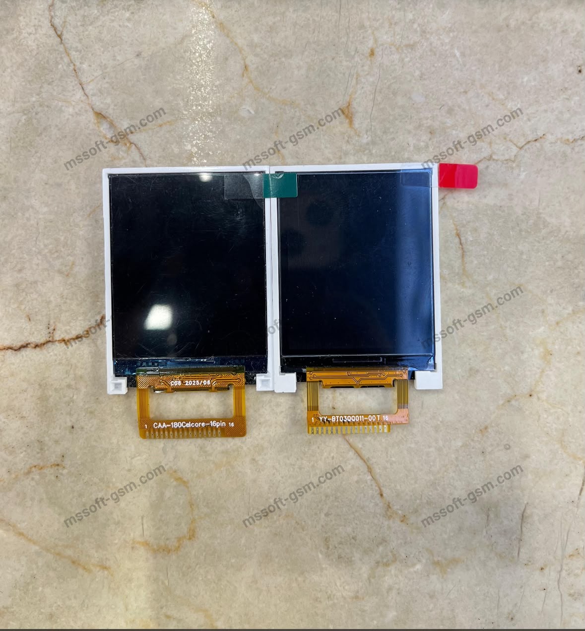 Generic 16-Pin Dual Feature-Phone LCD (180 Celcore / BT03QQ011-00)