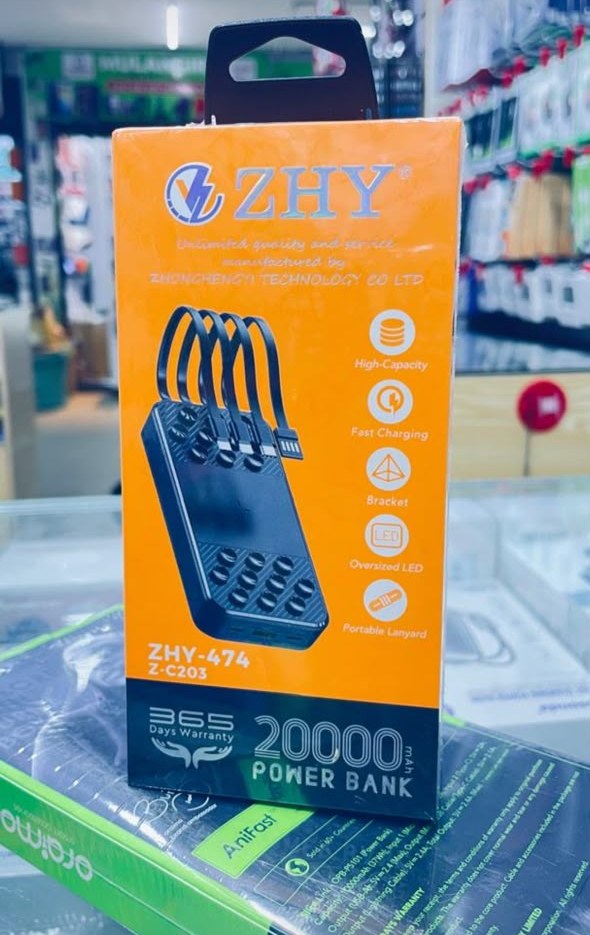 ZHY 20,000mAh Power Bank