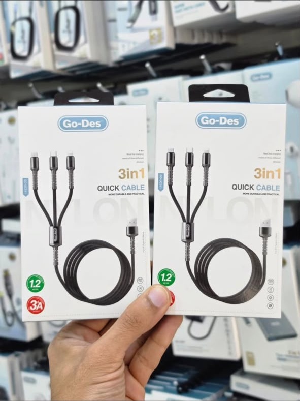 Go-Des 3in1 Quick Cable