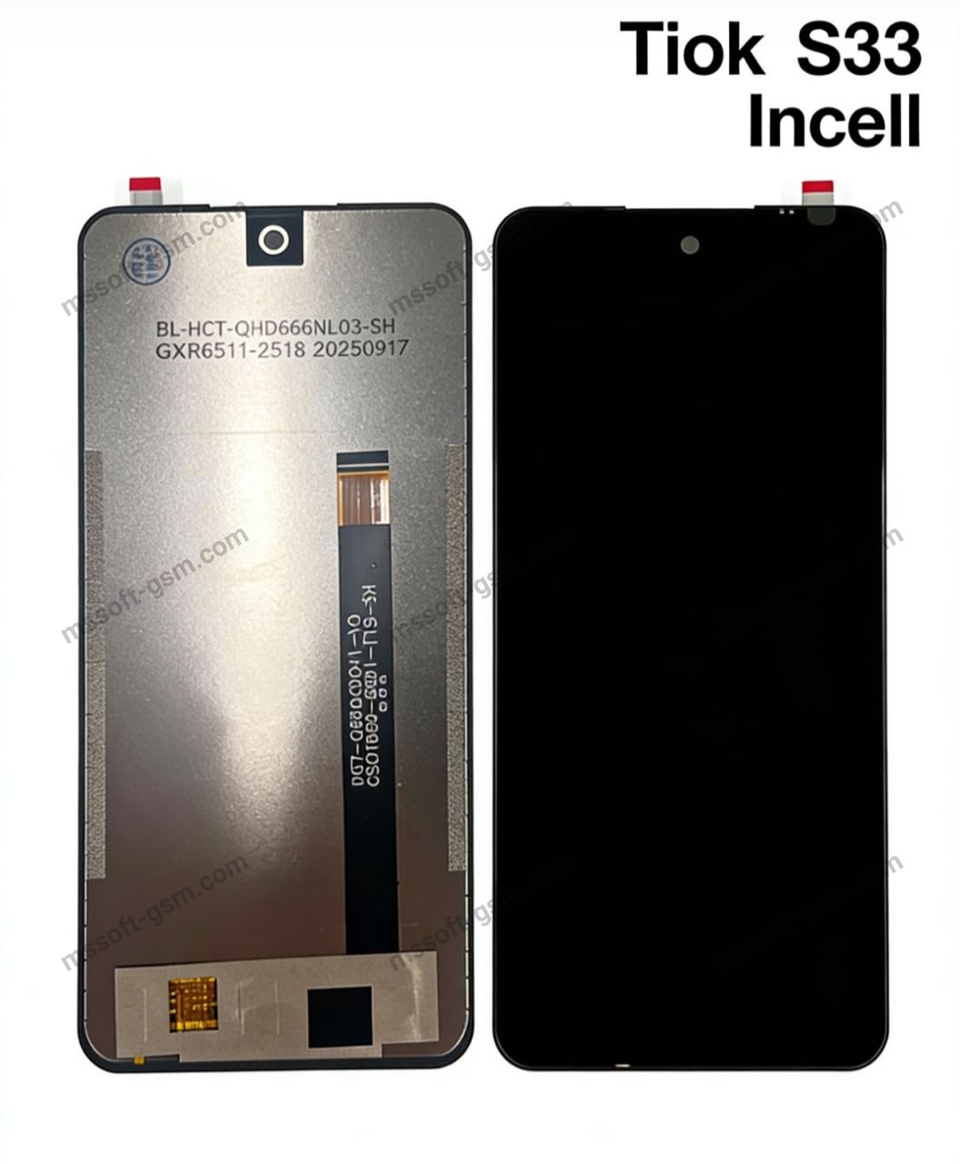 Tiok S33 Incell Screen