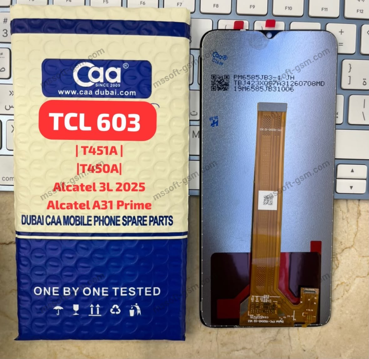 TCL 603 Universal Screen