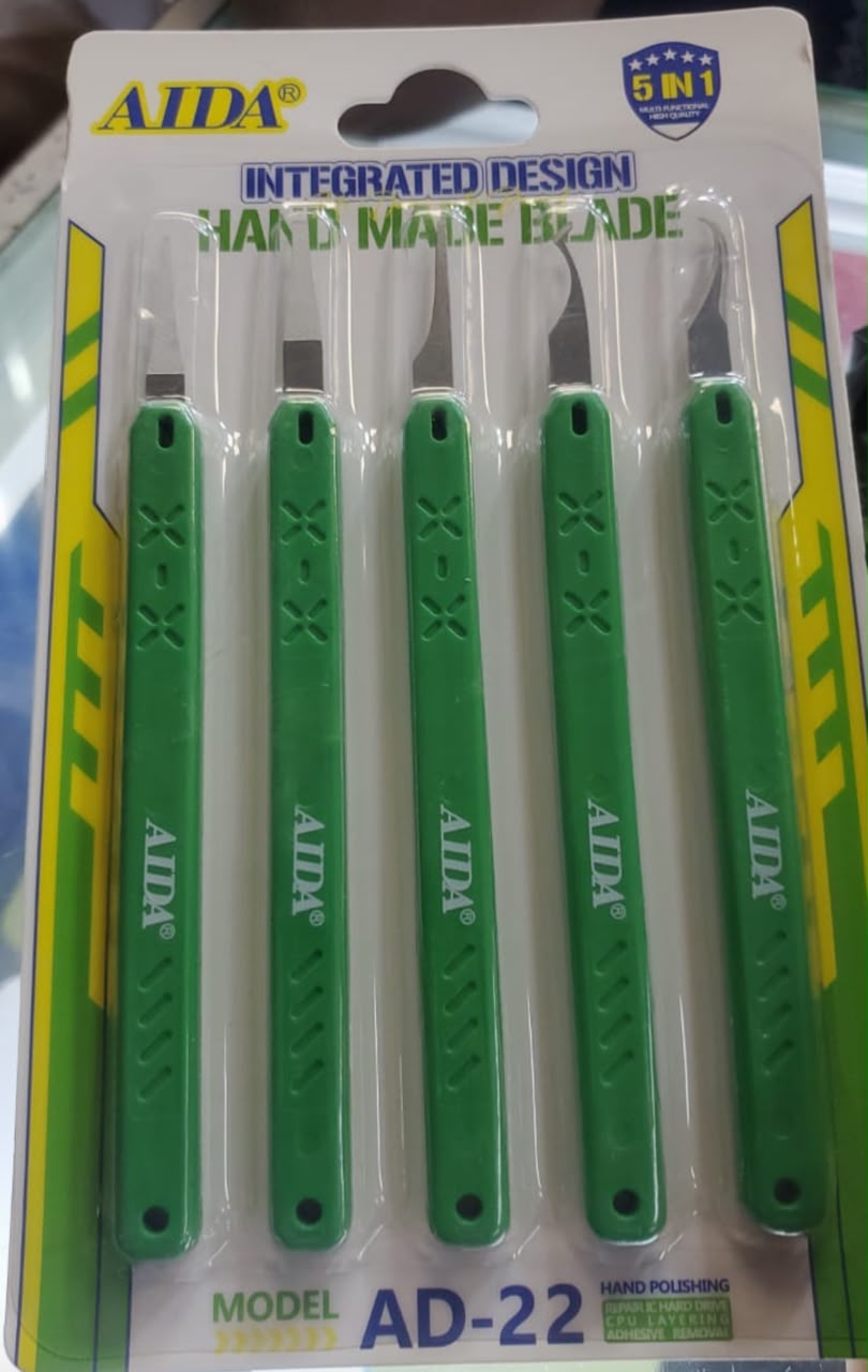 AIDA AD-22 5-in-1 Hand-Made Blade Set