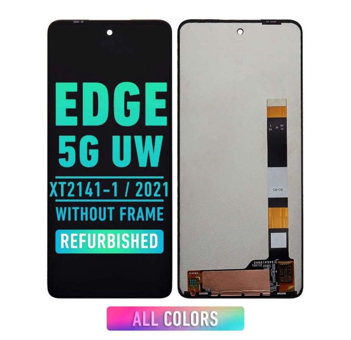 Motorola Edge 5G UW (2021, XT2141-1) Screen - Without Frame