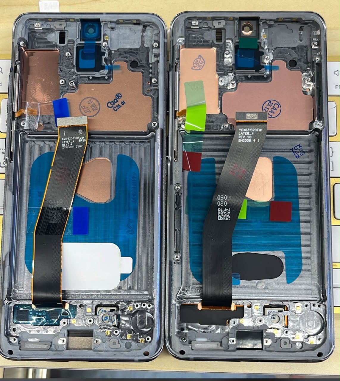 Phone Motherboard / Mid-Frame Parts (Assorted)
