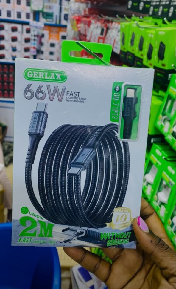 Gerlax 66W 2M Fast Charging Cable