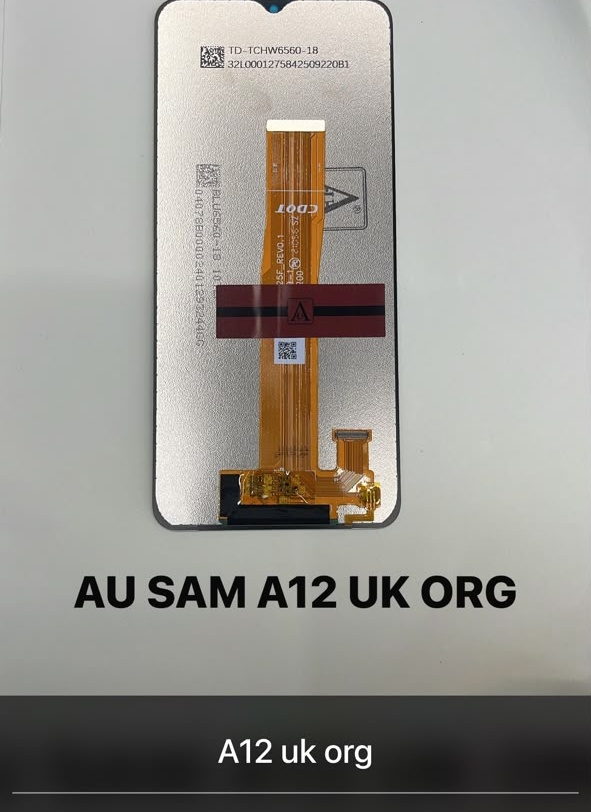 AU Samsung A12 UK Original Screen