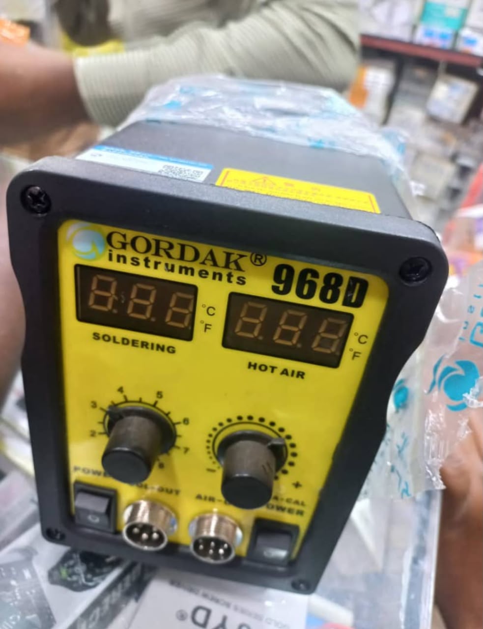 GORDAK 968D Soldering + Hot Air Station