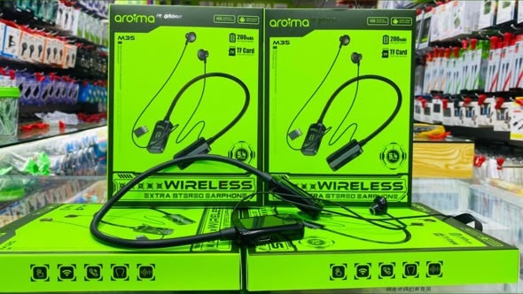 Aroma M35 Wireless Neckband Earphone