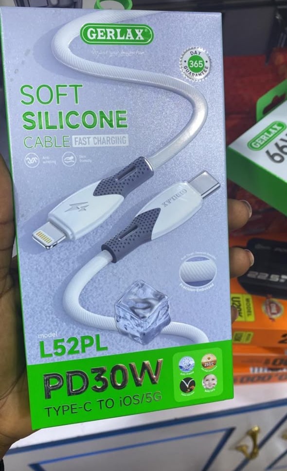 Gerlax L52PL PD30W Silicone Cable