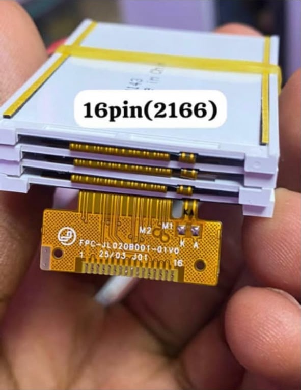 16pin 2166 LCD Flex