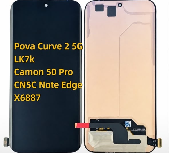 Pova Curve 2 5G LK7K Camon 50 Pro Screen