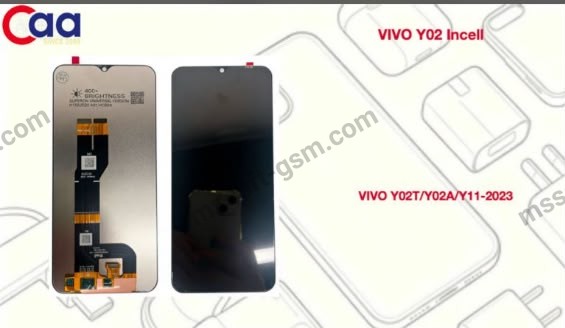 Vivo Y02 Incell Screen