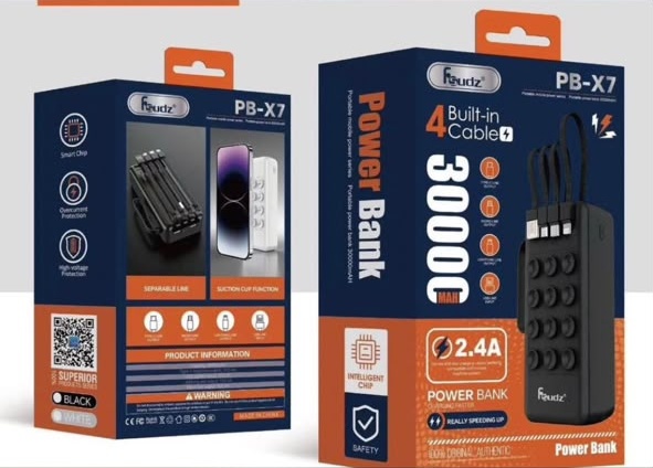 Haudz PB-X7 30000mAh Power Bank