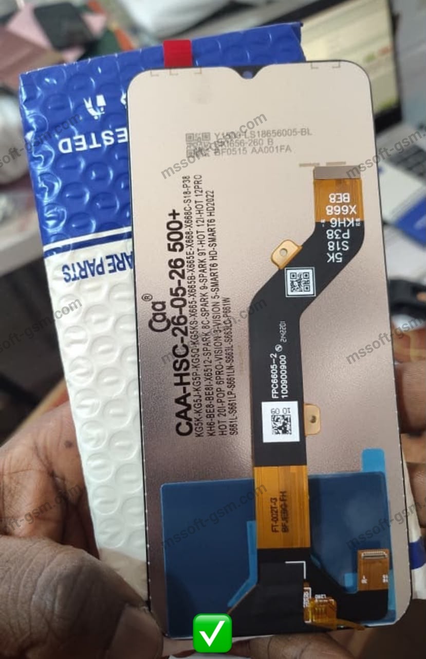 Tecno KG5J/KG5P/KG5Q Universal Screen